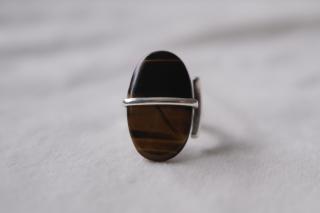 Torun tiger eye ring photo